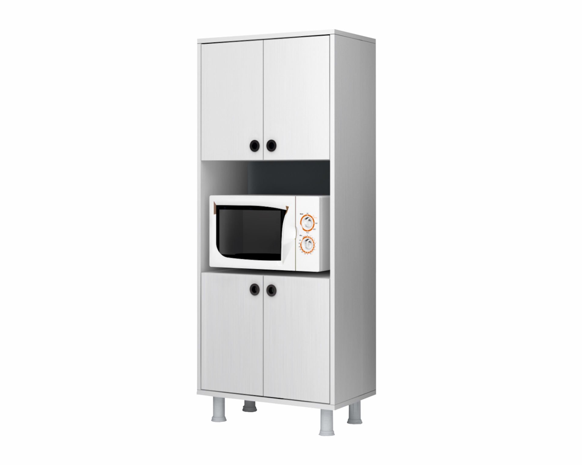 Dmodül Nova Çok Amaçlı Dolap 62cm Beyaz