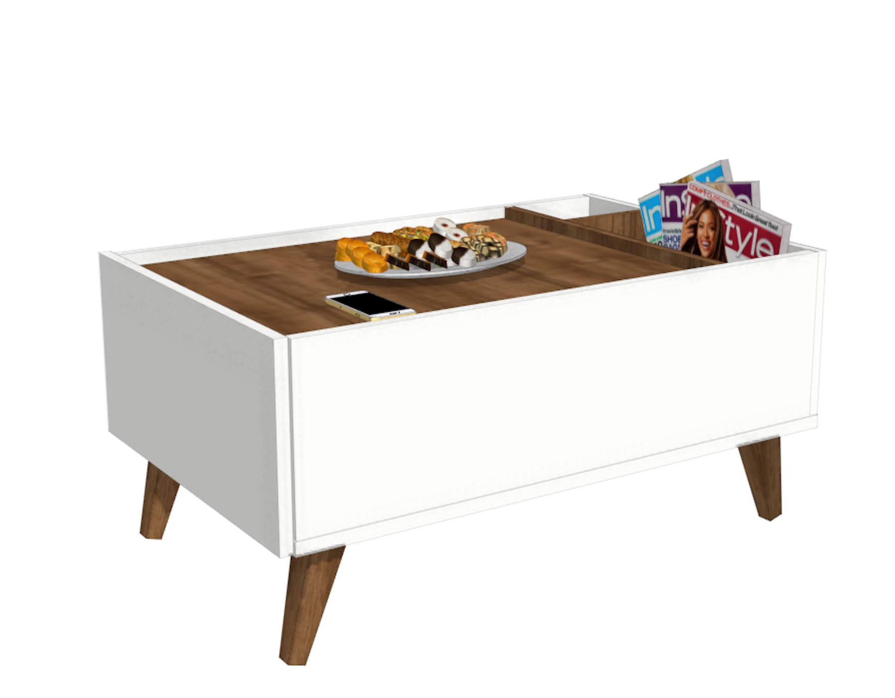 Dmodül Oslo Orta Sehpa 90 cm