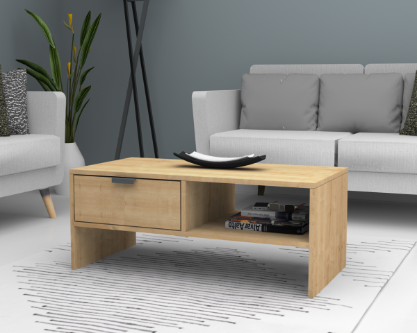 Dmodül Touch Orta sehpa 100 cm Meşe