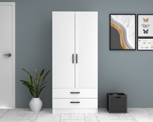 Hazan Gardırop 80cm Beyaz