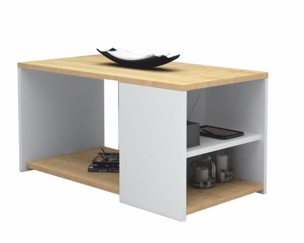 Dmodül Astor Sehpa 90cm Meşe  Beyaz