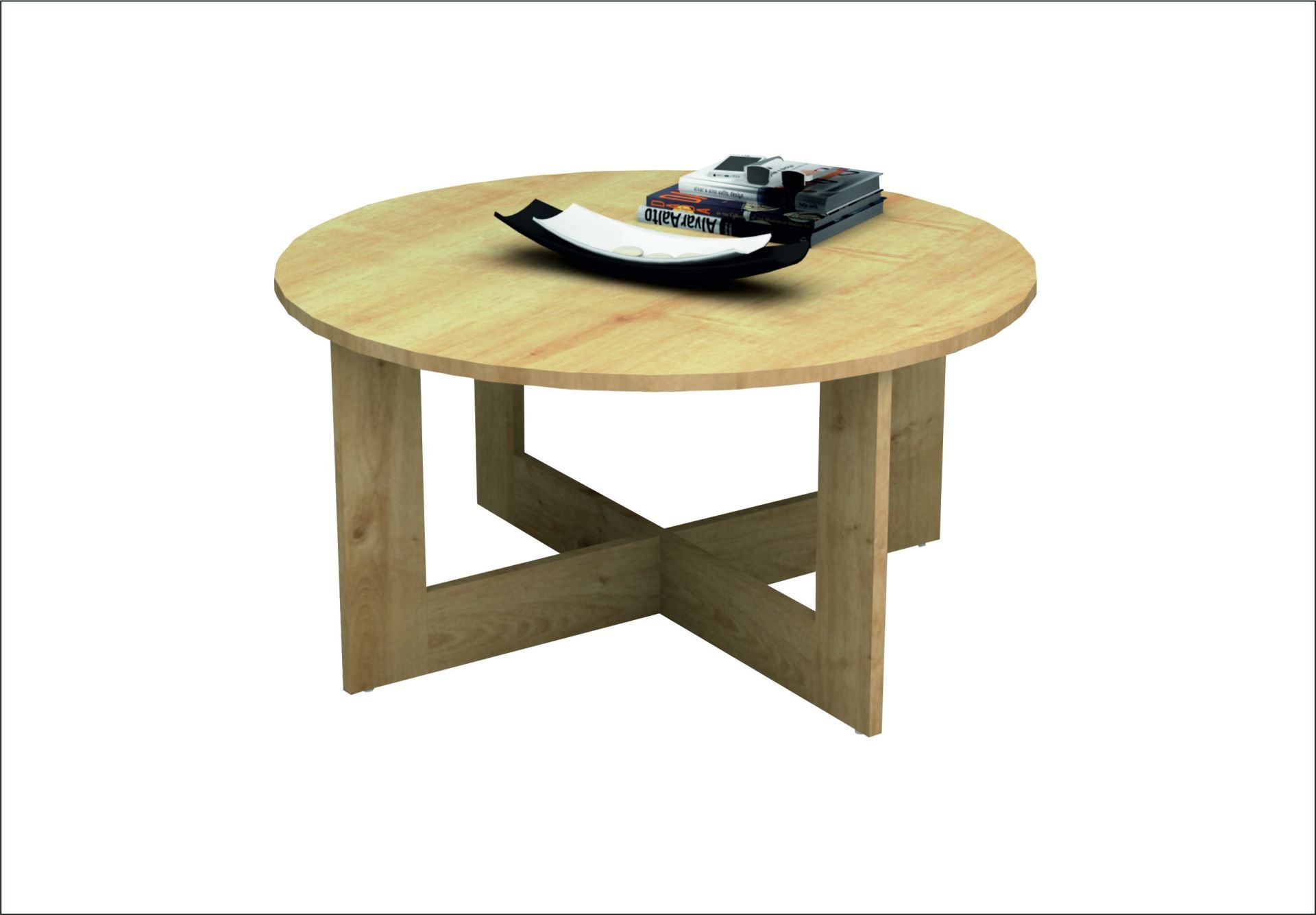 Dmodül Kati Orta Sehpa 80cm Meşe