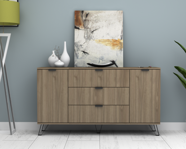 Dmodül Touch Konsol Çok Amaçlı Dolap 160 cm Ceviz