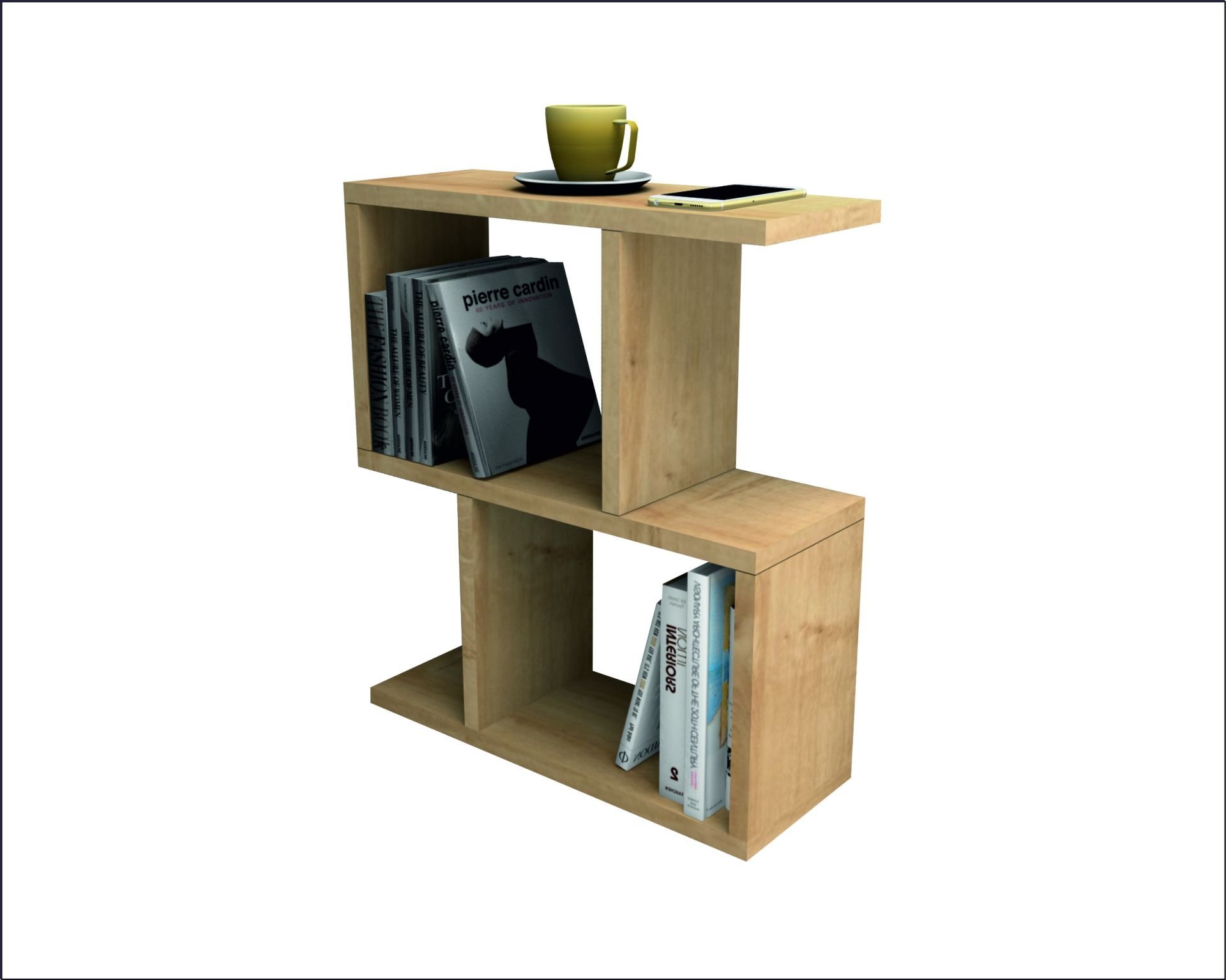 Dmodül Corel Yan Sehpa Meşe