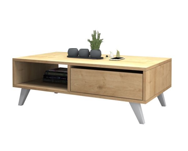 Dmodül Aster Orta sehpa 120 cm Meşe