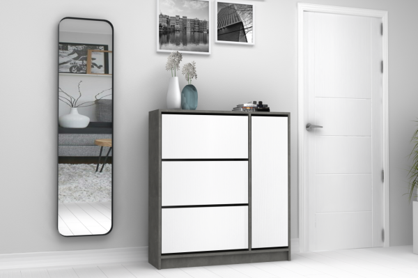 Dmodül Mod Ayakkabılık Dolabı 105 cm