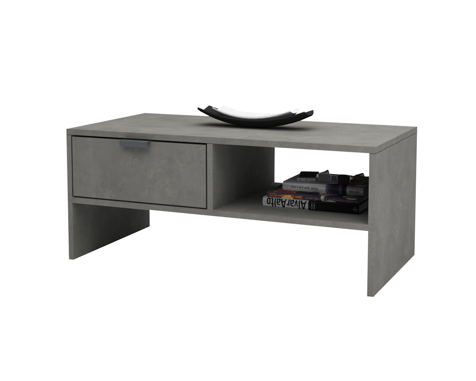 Dmodül Touch Orta sehpa 100 cm Retro Gri