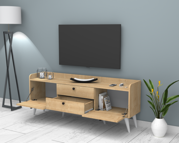 Karmen Tv Ünitesi 160 cm Meşe