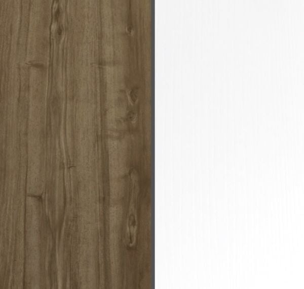 Dmodül Carmen 280 cm Duvar Ünitesi Beyaz Ceviz Arka Pano İstiyorum