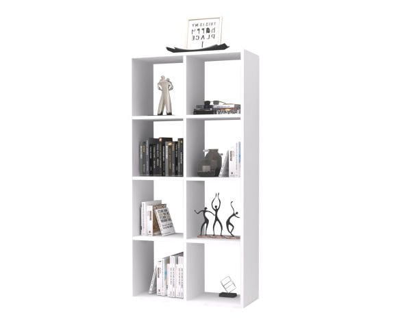 Dmodül Anser Dekoratif Kitaplık 70 cm Beyaz