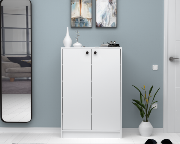 Dmodül Sirius Ayakkabılık 80 cm Beyaz Derinlik 35 cm