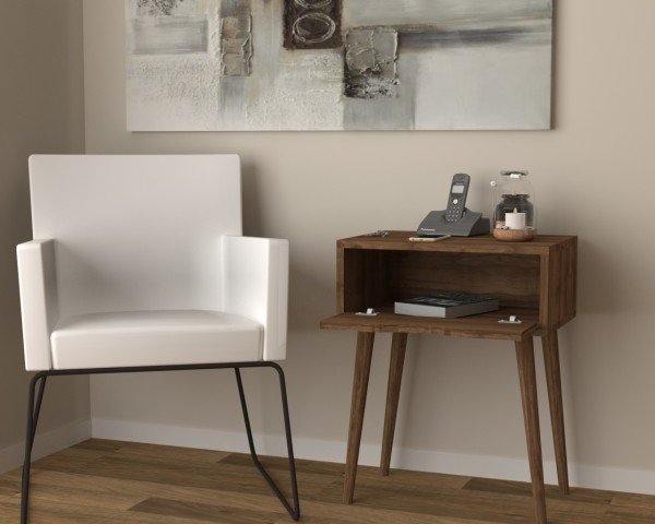 Dmodül Dexmar  Sehpa Ceviz 50 cm