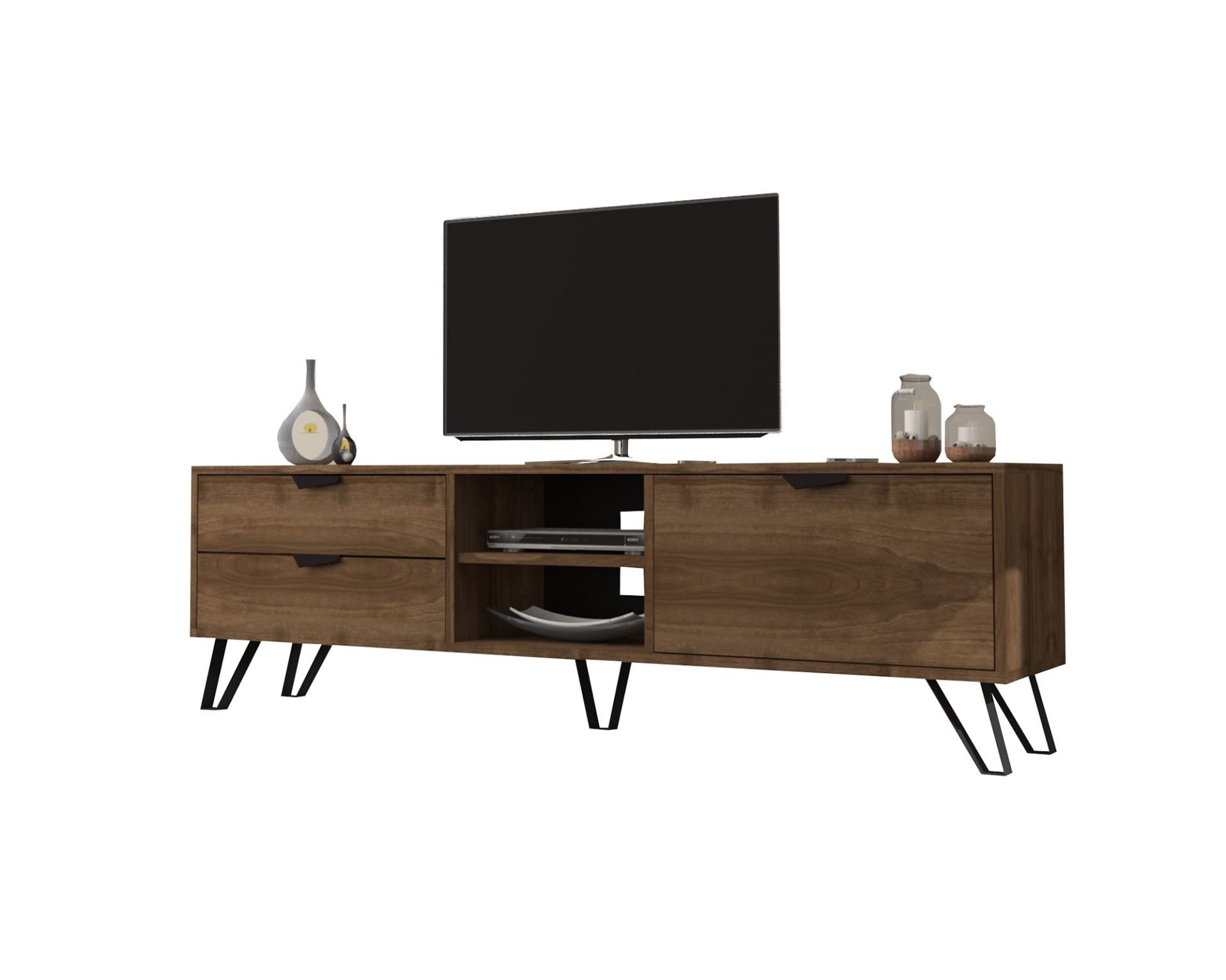 Dmodül Jasmine Tv Ünitesi 170 cm Ceviz-17