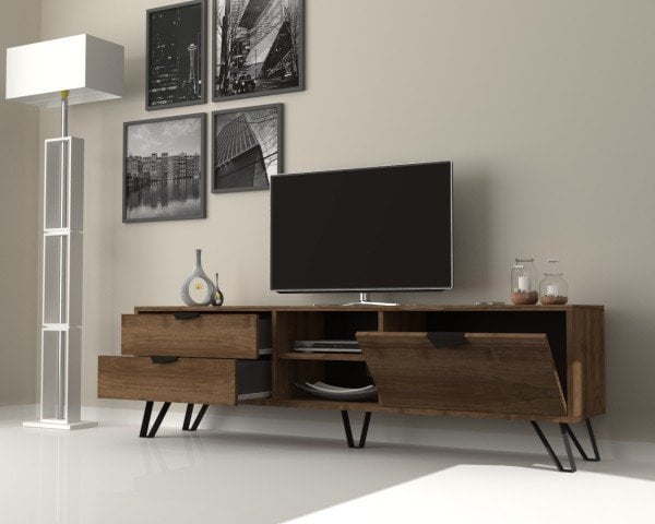 Dmodül Jasmine Tv Ünitesi 170 cm Ceviz-17