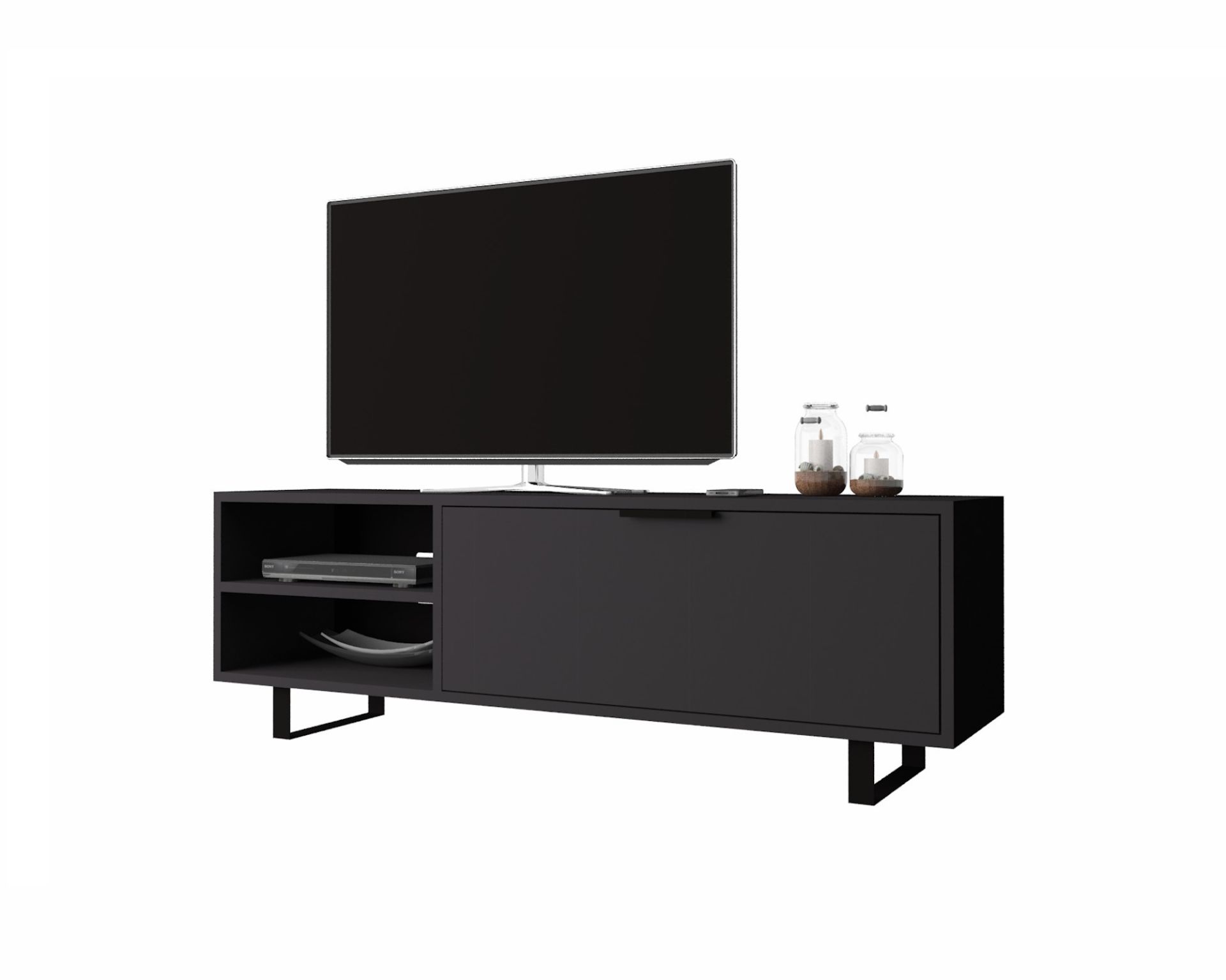 Dmodül New Smart 140 cm Tv  Ünitesi Gri