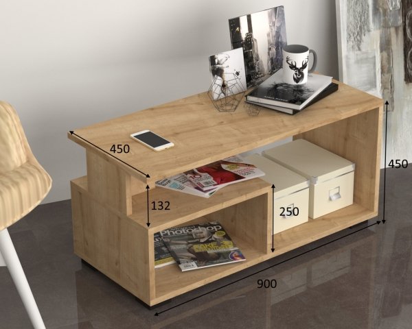 Dmodül Madrid Orta Sehpa Meşe