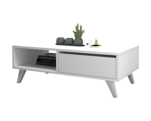 Dmodül Aster Orta sehpa 120 cm Beyaz
