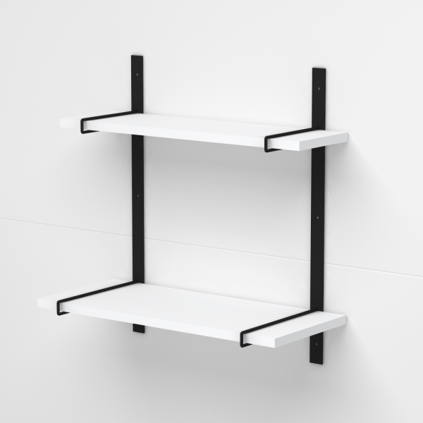 Dmodül Kent Beyaz Dekoratif Modern Duvar Rafı