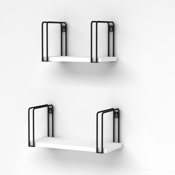 Dmodül Best Beyaz Dekoratif Modern Duvar Rafı