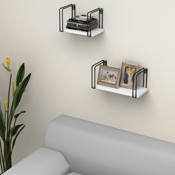 Dmodül Best Beyaz Dekoratif Modern Duvar Rafı