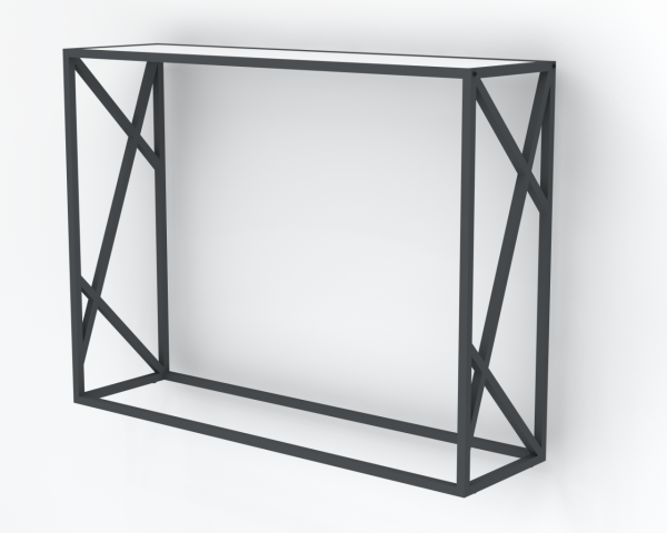 Free Dresuar Konsol Masa 120cm Wood Beyaz