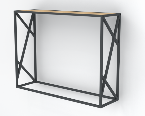 Free Dresuar Konsol Masa 120cm Safir Meşe