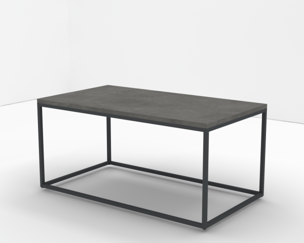 Pronto Orta Sehpa 90cm Retro Beton Gri